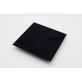 Black 6x6 (155x155mm) 100GSM Envelopes (Pack of 25,50,100,250,500,1000)