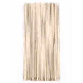 HTB HTB-BS20 Round Hard Sterile Bamboo Skewers, 7.9 inches (20 cm), 100 Pieces, For Outdoor Activities, Barbecue Skewers, Camping, Gourmet, Grilled Skewers, Home Parties, Cookware, Kitchen Tools, Commercial Use, Natural, Flower Viewing