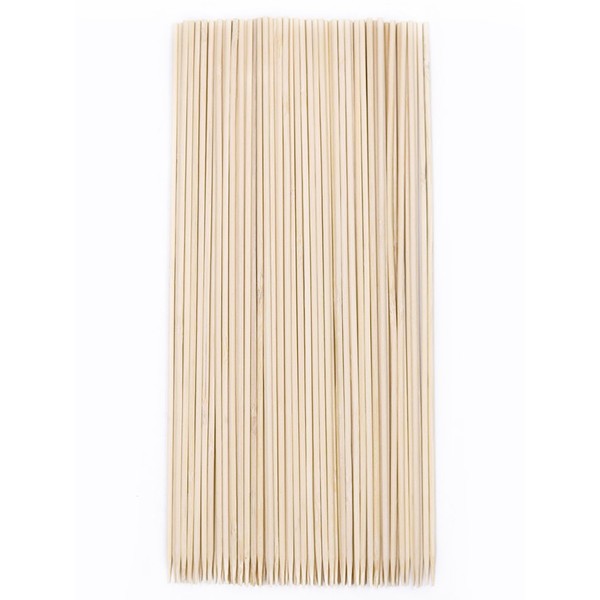 HTB HTB-BS20 Round Hard Sterile Bamboo Skewers, 7.9 inches (20