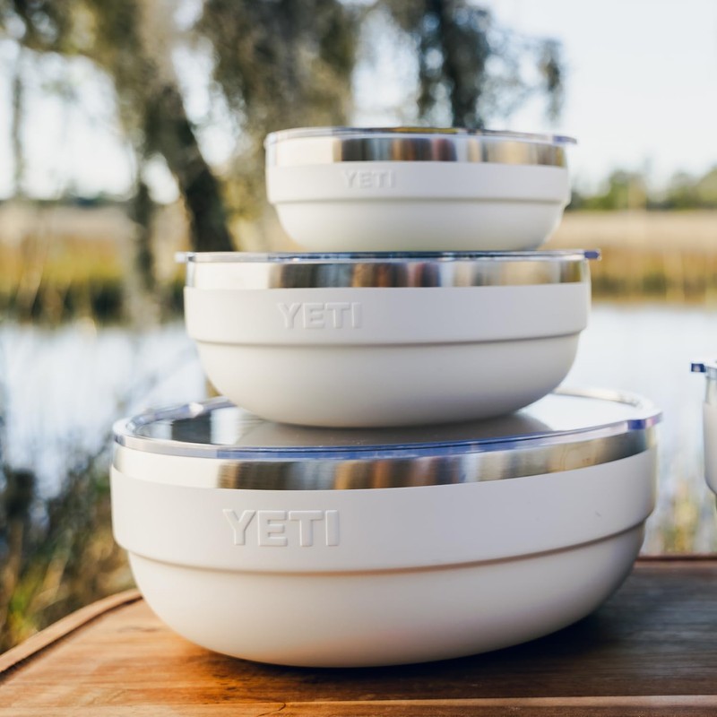 YETI Rambler Low Bowl, Vacuum Insulated, Stackable and Nestable Stainless