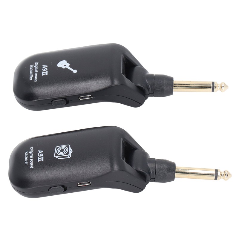 Guitar Receiver Transmitter Set Plug and Play Wireless Transmitter Receiver