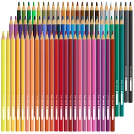 WISYOK WISYOK 72 Buntstifte, Art Farbstifte Set, Holzstifte, Perfekte Wahl für Kinder, Erwachsene Künstler auf Malbuch, Coloring Pencils zum Ausmalen, Färben, Malen, Skizzieren