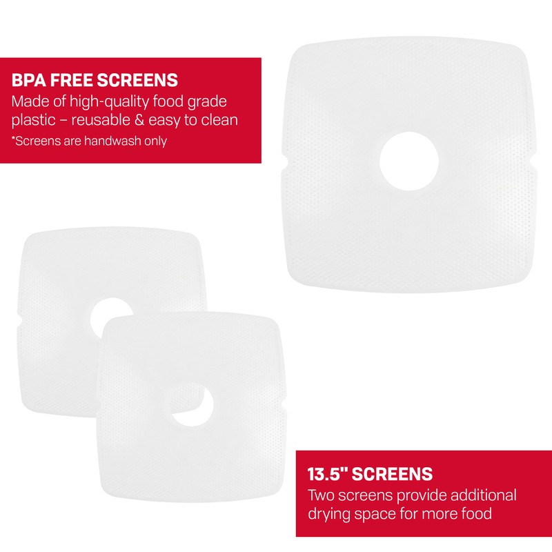 Nesco Clean-A-Sceen, SQM-2-6, White