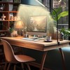 LED Desk Lamp for Home Office, Eye Caring Architect Desk