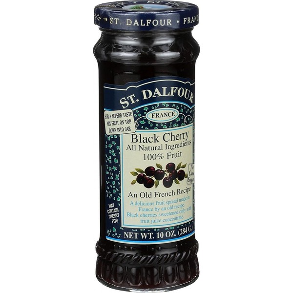 St. Dalfour Black Cherry Conserves, 10 Ounce (Pack of 6)