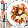 LHS 2 in 1 Salt and Pepper Grinder, Clear Acrylic