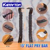 KARRYTON 4-Piece Heavy-Duty Pry Bar Set – 12" & 10"