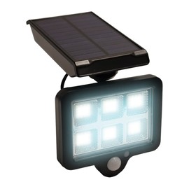 Tecnolite Lampara Solar, 120 LED Lampara Solar para Exterior IP54 IK5 Con sensor de Movimiento 3 Modos de Iluminación