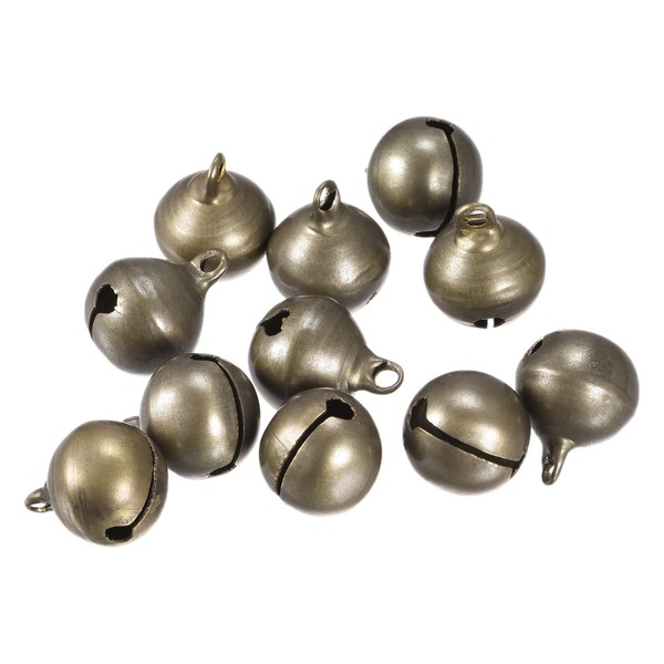 sourcing map Jingle Bells, 14mm 12pcs Small Bells for Craft