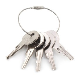 Bacar Set of 5PCS Ignition Keys, Ignition Keys Part Number 17063-G1 for EZGO For TXT Medalist RXV Gas, Electric Golf Carts 1982, For ST sport utility vehicle