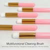 Jaasuee 6 Pieces Lash Brush Cleaning Set for Nose Cleaning,