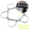 Ruidee 5 Pcs D-Shape 6x55mm Wire Lock Pin Heavy Duty