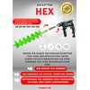 WERHE Professional Bore Suitable for Hex Drill Cordless Combi Drill