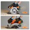 20V 7-1/4" Cordless Circular Saw, Brushless Motor, 4.0Ah Compatible CURECURE