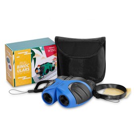 JRD&BS WINL Compact Binoculars Toy for Children - The Best Gift for Children, blue