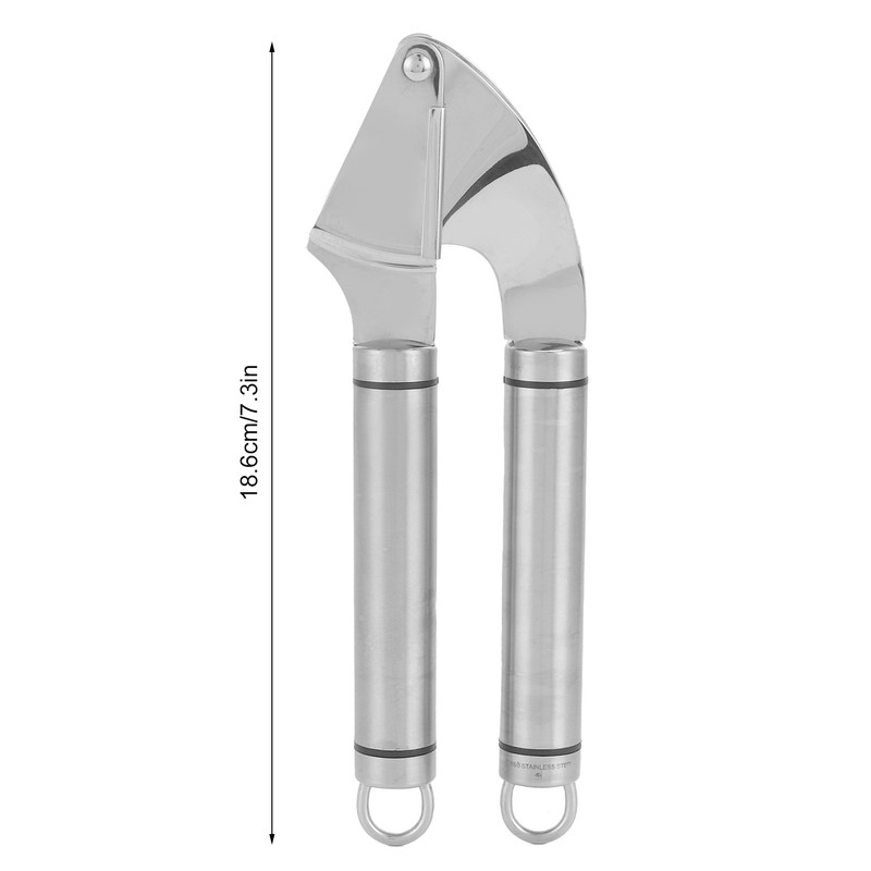 Manual Garlic Press Mincer 304 Stainless Steel Garlic Chopper Squeezer