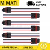 M MATI 6PCS Pulse Power Bus Bar Plug Pigtail Connector