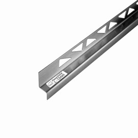 Shower Wall Wedge Profile Gradient Profile Walk-in Shower Brushed 12 mm Type 1 Left 100 cm