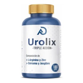 Urolix L-arginina,maca,damiana,saw Palmetto,prostata 180caps