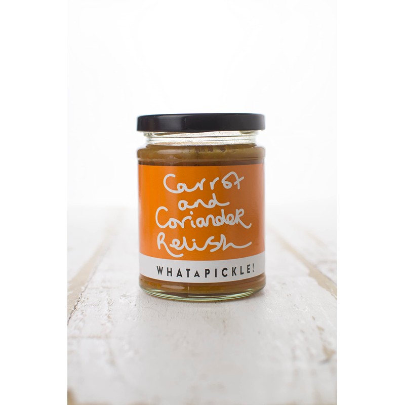 What A Pickle Carrot and Coriander Relish, 290g - Suitable