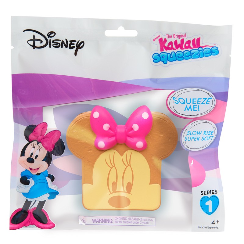 Kawaii Squeezies Minnie Toast, Multicolor