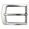 FREDERIC HERMANO Belt Buckle 35 mm Metal Silver Anthracite -