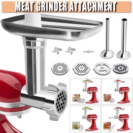 Unbranded Set Upgrage Stainless Steel Food Meat Grinder Attachment For KitchenAid Sausage