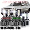 CHUSYYRAY For GMC Yukon Denail 2001-2006 LED Headlight High Low