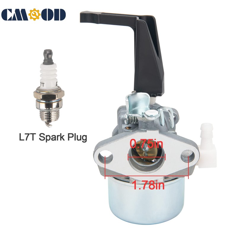 696065 Carburetor Compatible for Briggs & Stratton 697422 110402 110412
