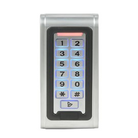 MENGQI-CONTROL Wiegand 26 bit Outdoor Install Waterproof IP68 Metal Case RFID & Password Keypad Single Door Stand-Alone Access Control