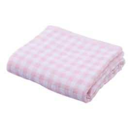 Nishikawa FR05030010 Seven Days Towel Blanket, Single, Washable, 100% Cotton, Fluffy, Lightweight, Jacquard Weave, Pink