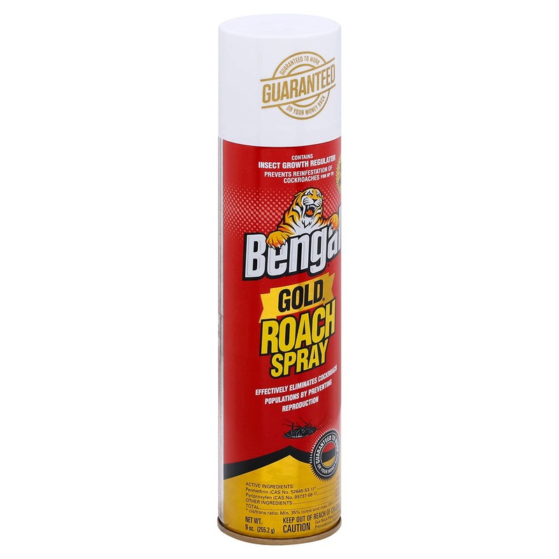 Bengal Gold Roach Spray – Bug Spray for 6 Months