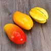 ULTNICE Artificial Fruit Decorations Lifelike Artificial Mango Plastic Fruit Fake