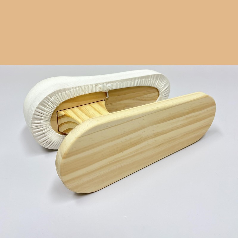 DE-LIANG Sleeve Ironing Board Small, Tailor's Cotton Padded Board with