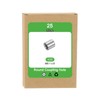 sourcing map M6x1mm Round Coupling Nuts, 25 Pcs 304 Stainless