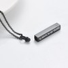 Urn Necklace for Ashes for Women Men Bar Cremation Jewelry