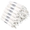 WELLIFE 50 Pack Pre Rolled Napkins with Silver Plastic Cutlery