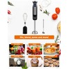 Commercial Chef Multi-Purpose Immersion Hand Blender with Detachable Stainless Steel