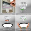 zemty 12 Inch Flush Mount Ceiling Light with Night Light
