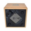 Miracle TimeCube - Natural Bamboo Wood, 1-4 Minute Timer for