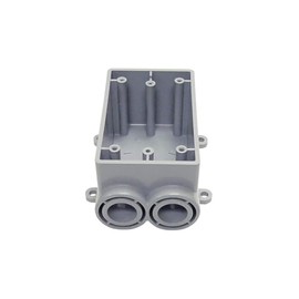 Cantex 5133540u Pvc 1 Gang Fss Outdoor Switch/outlet Box, 1/2"