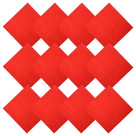 PATIKIL Red Xuan Paper Xuan Paper, 20 Sheets 8.7" x 8.7" Chinese Calligraphy Practice Paper Chunlian Duilian Rice Paper Couplets for Calligraphy Practice