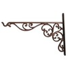 Esschert Design Decorative Hanging Basket Brackets, Hanging Basket Hooks, XL,