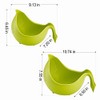 2 Pack Kitchen Colander Strainer Set, Multi-Functional Kitchen Strainers with