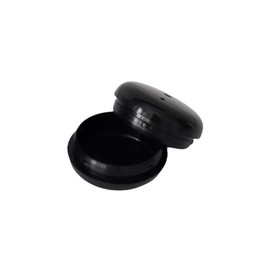 12 pack 1.5" Deluxe Wrought Iron Outdoor Patio Furniture Glides Feet Protectors for Table and Chair Feet (Black)