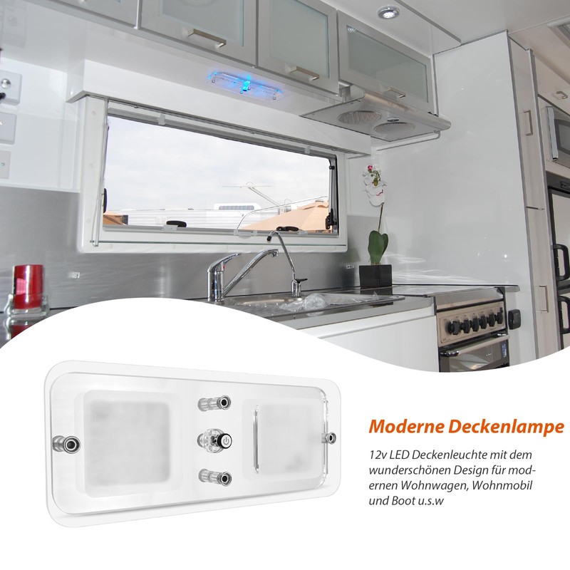 Dream lighting Ceiling Light 12 V Motorhome with Switch Caravan