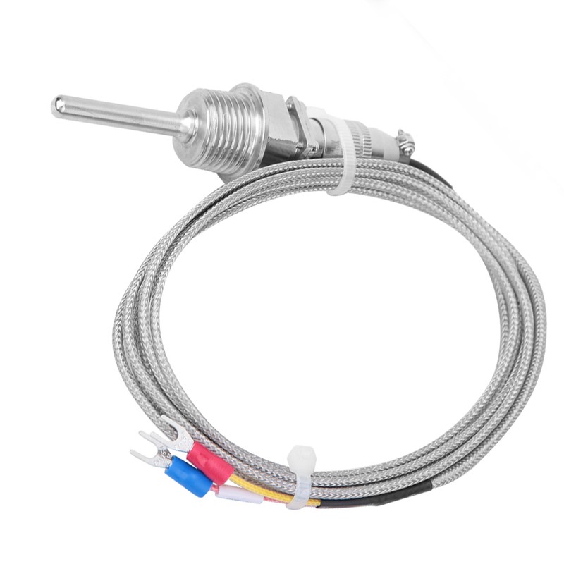 K Type Temperature Sensor RTD Stainless Steel Thermocouple Temperature Probe