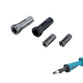 KATSU Tools SP10230901 Spare Collets Set 6mm 3mm 1/8 Inch and 1/4 Inch for 102309 Brushless Cordless Die Grinder