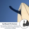 4pcs Surfboards Fin Screw, 316 Stainless Steel Sup Fin Screws