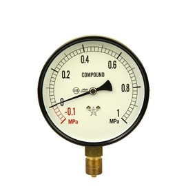 右下精器製造 汎用圧力計A100・G3/8 S41・+1×-0.1MPa